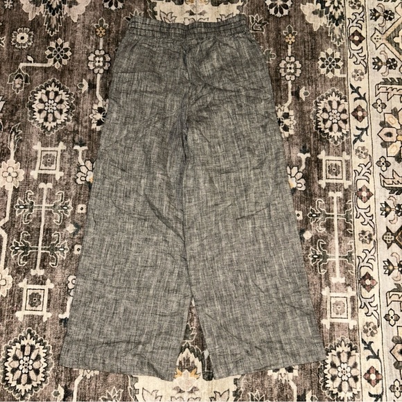 Rachel Comey linen blend Black and White Herringbone Fabric - Picture 2 of 5